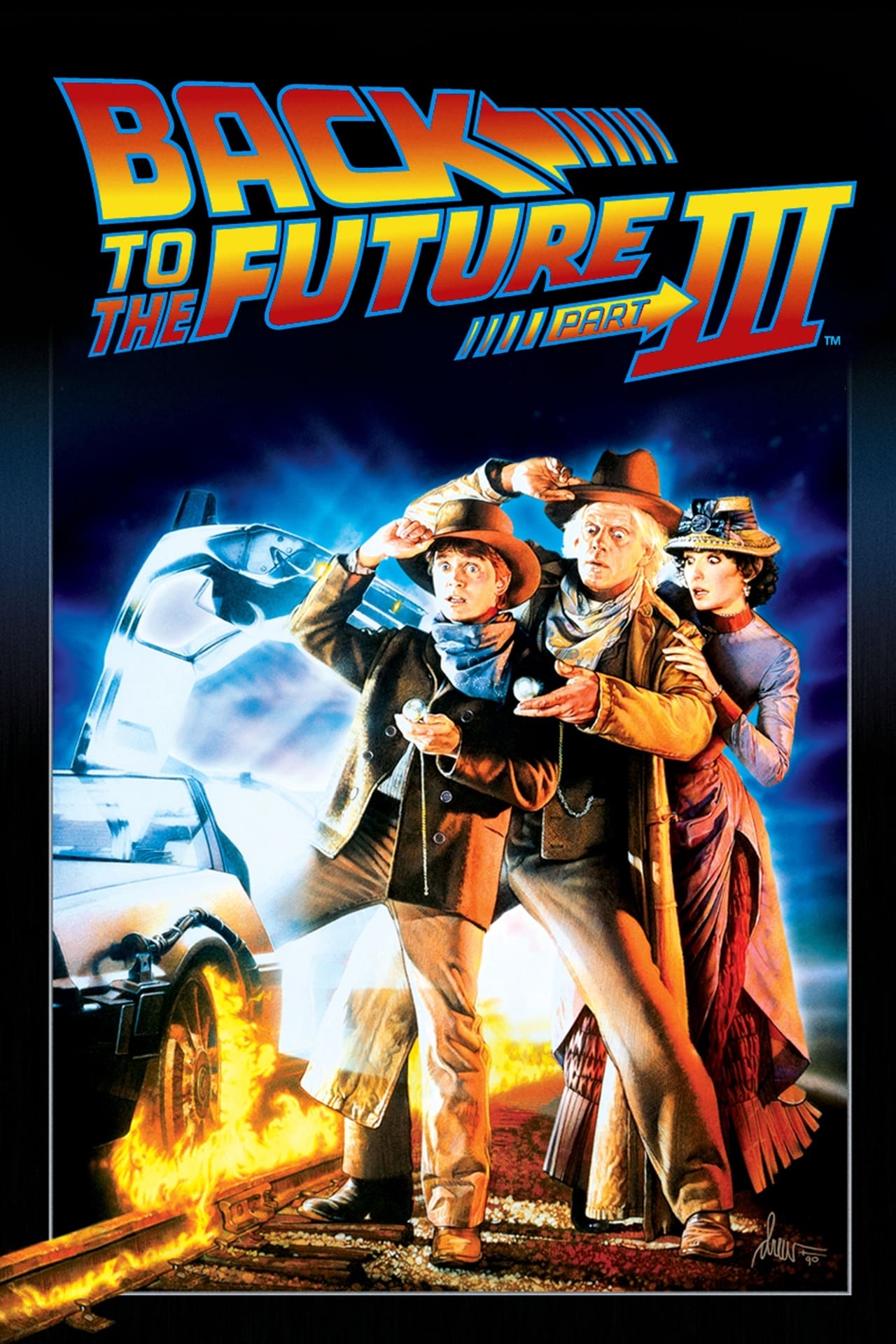 Back to the Future Part III Poster